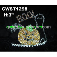 BOO pumpkin ghost tiara crown